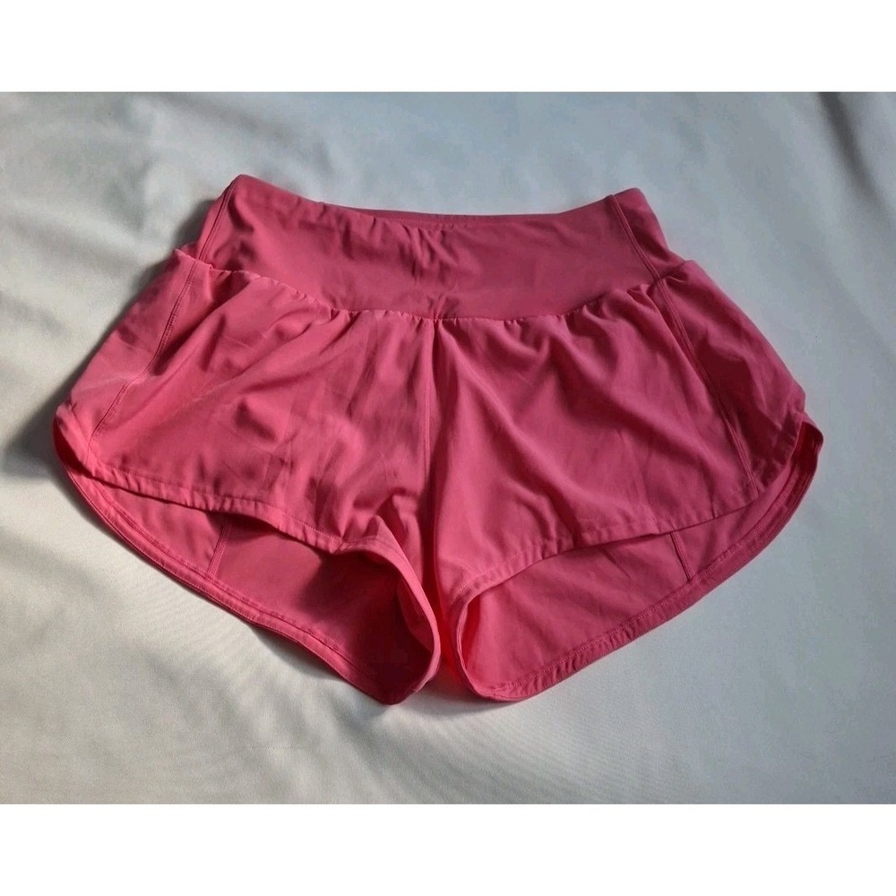 Running Sports Women's Pink Athletic Shorts Polyester XL